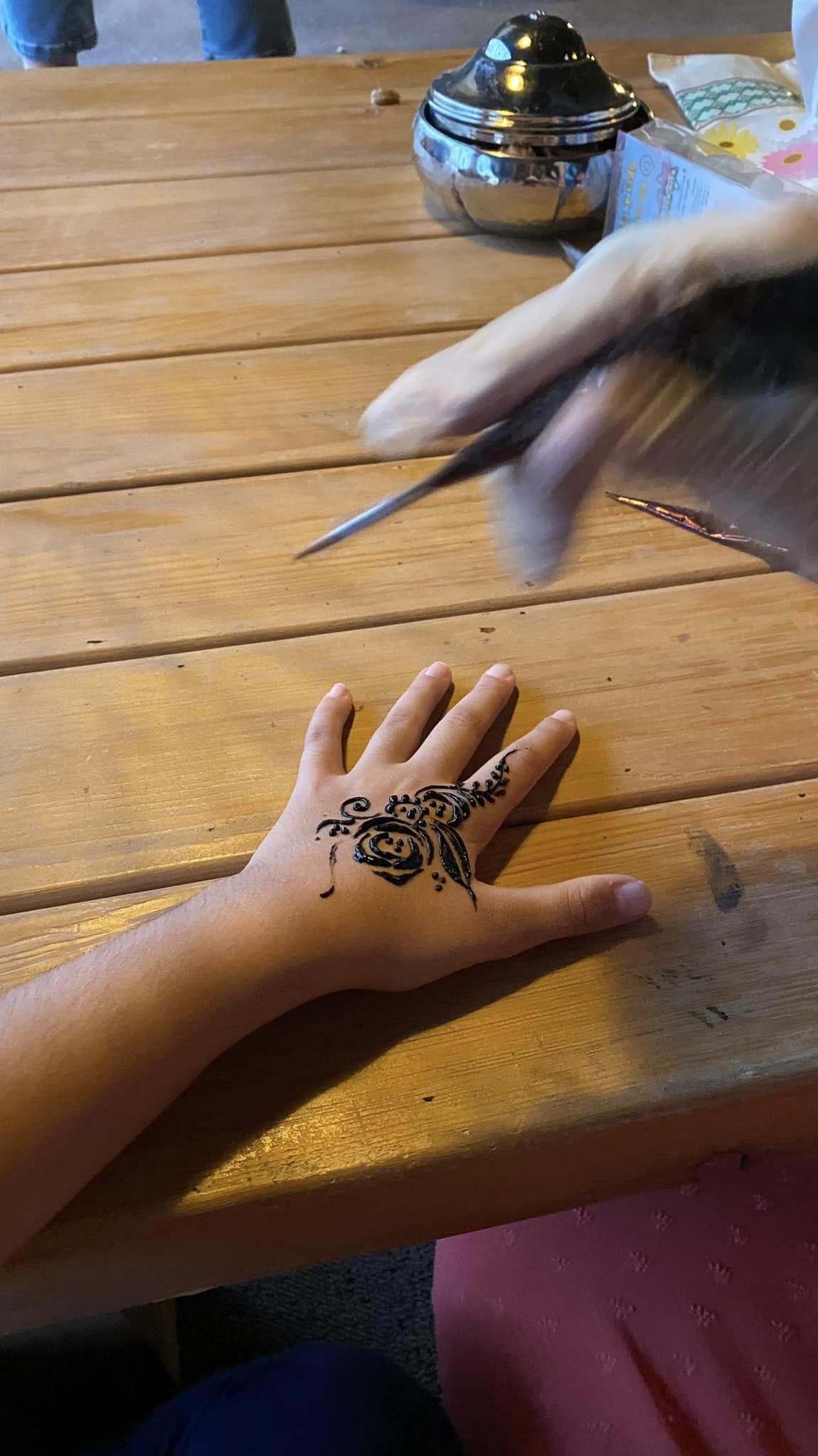 Atelier d'henné